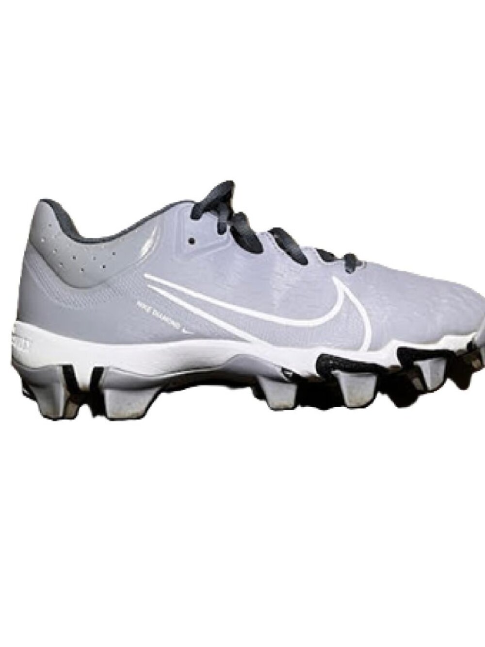 Nike Hyperdiamond 4 Keystone Softball Cleats Women's 8.5 Gray BM1